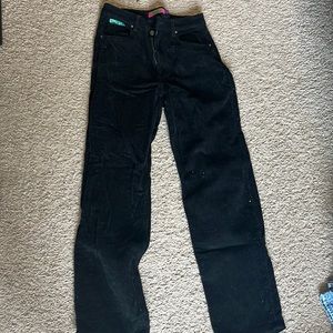 Zumiez black cord pants. Worn once. Size 5